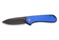 CIVIVI KNIFE ELEMENTUM 3.47 Inch BLUE G10/BLACK STONEWASH D2 | 672975137922