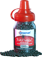 CROSMAN BLACK WIDOW BBS CASE OF 15-PACKS OF 1000 EACH  | .177 | 028478152205