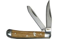 ABKT CATTLEMANS CUTLERY SAGE BRUSH PEANUT 2BLADE ZEBRAWD | 815949011860