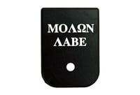 CRUXORD MAGAZINE BASE PLATE MOLON LABE FITS MOST GLOCKS | 609456700276