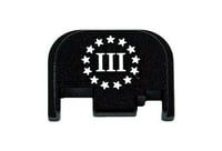 CRUXORD BACK PLATE 3 FLAG FITS GLOCK 43 | 609456700511