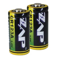 PSP ZAP CR123A BATTERIES LITHIUM 2PACK | 797053000278