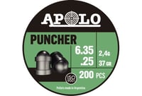 HATSAN APOLO 25 PUNCHER 37GR 200 PACK | .25 | 0763571840702
