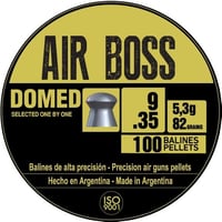 Hatsan Apolo Air Boss Domed Air Rifle Pellets 35 Cal 82 gr 100/ct | .35 REM | 0763571840115