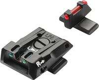 APX ADJUSTABLE SIGHT KITAPX Adjustable Sight Kit Red Fiber Optic Front - Blacked Out Rear - Adjustable Rear Sight  Front Sight for APX series. Front Fiber Optic with Blacked out Rear. - Fits on Full Size, Centurion and Compact- Fits on Full Size, Centurion and Compact | 082442884851