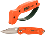 AccuSharp 043C Blaze Orange Sharpener  Sport Knife Combo | 043C | 015896000430