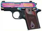 SIG P238 .380ACP RAINBOW TITAN 2.7 Inch NITE SGHTMASSACHUSETTS | .380 ACP | 798681426218