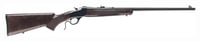 Winchester Guns 524100102 Model 1885 Low Wall Hunter 22 LR 1rd 24 Inch Octagon Barrel Brushed Polish Blued Rec Satin Walnut Fixed Pistol Grip Stock Right Hand Full Size  | .22 LR | 524100102 | 048702003554