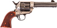 CIMARRON FRONTIER .357 PW FS 4.75 Inch ENGRAVED SILVER/BL WAL | .38 SPL | 844234240098
