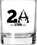 2 MONKEY WHISKEY GLASS 2A 1789 GLASS | 834954093302