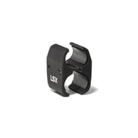 LSX SHOTGUN EXT CLAMP NO RAILSLSX Shotgun Extension Clamp No Rails  Universal design  Adds additional stability to Lancer LSX Extension Tube for rigorous shooting sports such as hunting and 3gun competition  1.75 in width, tapering to 1.5 Inch at the ends  2.25 in heigd 3gun competition  1.75 in width, tapering to 1.5 Inch at the ends  2.25 in heightht | 738435616205