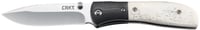 CRKT M402 3.25 Inch BLADE G10 BOLSTER W/ WHITE BONE HANDLE | 794023040203