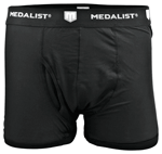 MEDALIST BOXER BRIEFS 2-PACK TACTICAL SHIELD BLACK SMALL | 645619653683