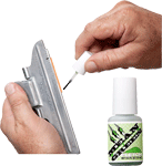 3006 OUTDOORS FLETCH GLUE MEAN GREEN W/APPLICATOR .25OZ | 147164900002
