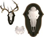 Mountain Mikes Black Forest  br  Deer Plaque Kit | 094922066169