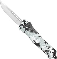 COBRATEC MEDIUM CTK1 OTF WINTER DIGI CAMO 3 Inch DROP POINT | 099654023770