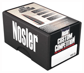 NOSLER BULLETS 22 CAL .224 80GR HPBT CUSTOM COMP. 100CT | 054041251167