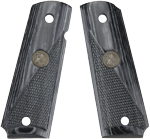 PACHMAYR LAMINATED WOOD GRIPS 1911 BK/GRY HALF CHECKERED | 034337004462