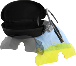 PRO EARS HIGH PERFORMANCE SHOOTING GLASSES W/INTCH LENS | 751710508149