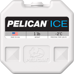 PELICAN 1IB ICE PACK WHITE REUSABLE | 825494071042