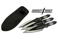 MC PERFECT POINT 6.5 Inch SPEAR POINT THROWING KNIVES 3PACK | 805319217466