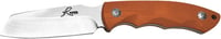 ABKT ROPER RAZOR 3 Inch FIXED BLDE ORANGE G10 HANDLE W/SHEATH | 815949013932