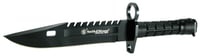 SW BAYONET SPECIAL OPS M-9 7.8 Inch FIXED BLADE BLACK | 028634700592