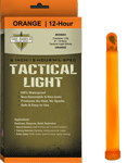 TAC SHIELD TACTICAL LIGHT STICK 12 HOUR 6 Inch ORANGE 10PK | NA | 843119030854