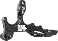 T.R.U. BALL RELEASE MAX PRO HAND HELD 4-FINGER THUMB BLACK | 611254017111 | TRU Ball | Archery | Releases & Armguards 