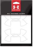 UNDER ARMOUR 4 Inch 2-PACK UA LOGO WHITE DECAL | 846571227886