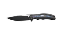 WE KNIFE ZONDA 4.05 Inch BLACK TITANIUM/BLACK STONEWASH | 689826329085