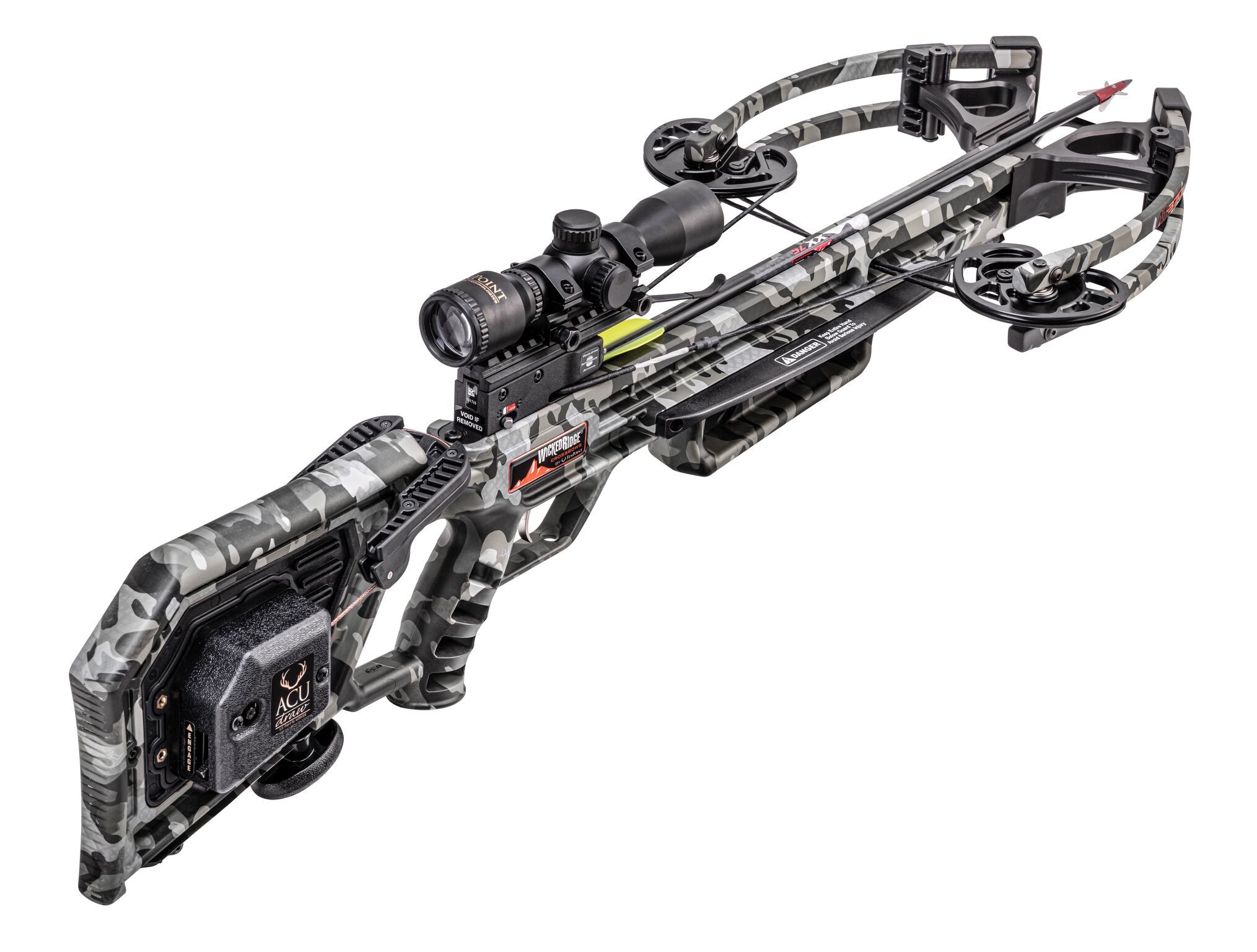 WICKED RIDGE XBOW KIT M-370 ACUDRAW 370FPS PEAK CAMO | 788244014525