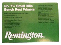 REMINGTON PRIMERS SMALL RIFLE BENCHREST 5000 PACK CASE | 047700095455