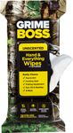 GRIME BOSS REALTREE UNSCENTED TEXTURED/SOFT WIPES 24CT WIPES | 074887662705