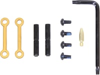 GUNTEC AR15 ANTI ROTATION PIN SET ANODIZED GOLD | 709016731938