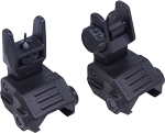 GUNTEC PQS POLY QUICK SIGHTS SET BLACK | 709016734519