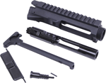 GUNTEC AR15 STRIPPED BILLET UPPER RECEIVER KIT BLACK | 714569647605