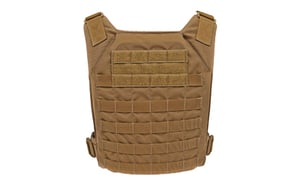 GREY GHOST GEAR MINIMALIST PLATE CARRIER COYOTE BROWN | 810001170011