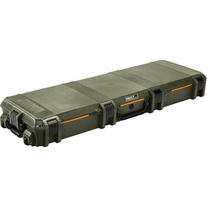 PELICAN VAULT DOUBLE RIFLE CASE W/ WHEELS/FOAM 53 Inch ODG | 019428181369