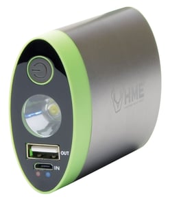 HME HAND WARMER RECHARGEABLE 5 HOUR W/LED TORCH LIGHT | 888151017166