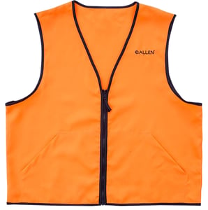 ALLEN DELUXE HUNTING VEST ORANGE 2XL 2 FRONT POCKETS | 026509026792