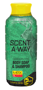 HS BODY WASH  SHAMPOO SCENT-A-WAY MAX 12FL OUNCES | 021291077557