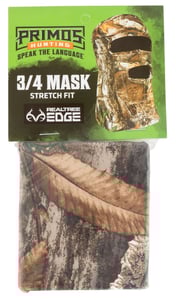 PRIMOS 3/4 FACE MASK STRETCH FIT REALTREE EDGE | 010135066680