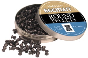 BEEMAN PELLETS 22 LEAD ROUND TOP 15.17GR 175 PACK  | .22 | 026785012458