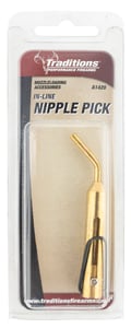 TRADITIONS NIPPLE PICK FOR IN-LINE IGNITION RIFLES BRASS | 040589142005