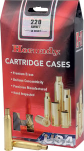 HORNADY UNPRIMED CASES 220 SWIFT 50 PACK 5PK/CS  | .220 SWIFT | 090255486155