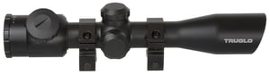 TRUGLO CROSSBOW SCOPE 4X32 BLACK WITH RINGS ILLMNTD RETCL | 788130014844