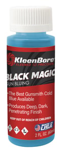 KLEENBORE BLACK MAGIC GUN BLUING SOLUTION 2OZ | 026249003244