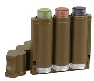 HS FACE PAINT 3-SPEED CAMO KIT BROWN,GREEN,BLACK | 021291002610