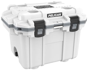 PELICAN IM 30QT ELITE COOLER WHT/GRY | 825494067410